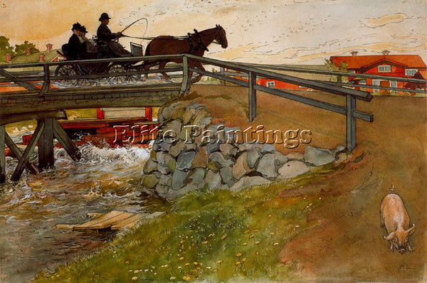 CARL LARSSON LARSS8 ARTIST PAINTING REPRODUCTION HANDMADE CANVAS REPRO WALL DECO