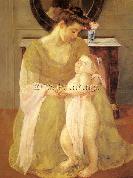 MARY CASSATT MOTHER AND CHILD 1908 ARTIST PAINTING REPRODUCTION HANDMADE OIL ART