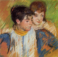 MARY CASSATT THE TWO SISTERS ARTIST PAINTING REPRODUCTION HANDMADE CANVAS REPRO
