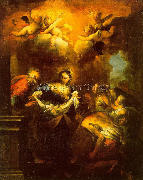 ITALIAN CASTELLO VALERIO ITALIAN 1625 1659 1 ARTIST PAINTING HANDMADE OIL CANVAS