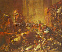 CASTIGLIONE GIOVANNI BENEDETTO ITALIAN APPROX 1610 1665 1 ARTIST PAINTING CANVAS