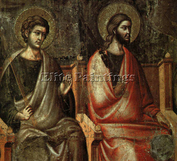 ITALIAN CAVALLINI PIETRO ITALIAN 1250 1344 ARTIST PAINTING REPRODUCTION HANDMADE