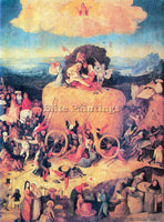 BOSCH CENTRAL TABLE ARTIST PAINTING REPRODUCTION HANDMADE CANVAS REPRO WALL DECO