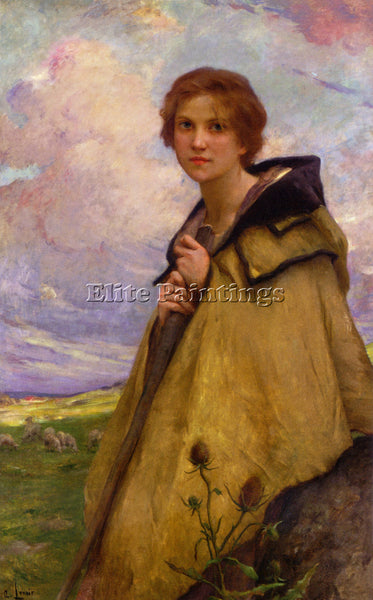 CHARLES AMABLE LENOIR LABERGERE L ARTIST PAINTING REPRODUCTION HANDMADE OIL DECO