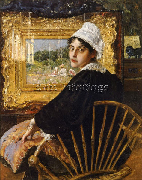 WILLIAM MERRITT CHASE A STUDY AKA THE ARTIST S WIFE ARTIST PAINTING REPRODUCTION