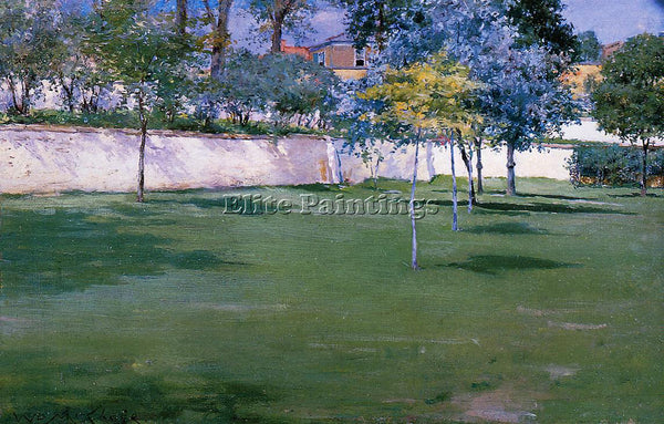 WILLIAM MERRITT CHASE BROOKLYN NAVY YARD ARTIST PAINTING REPRODUCTION HANDMADE