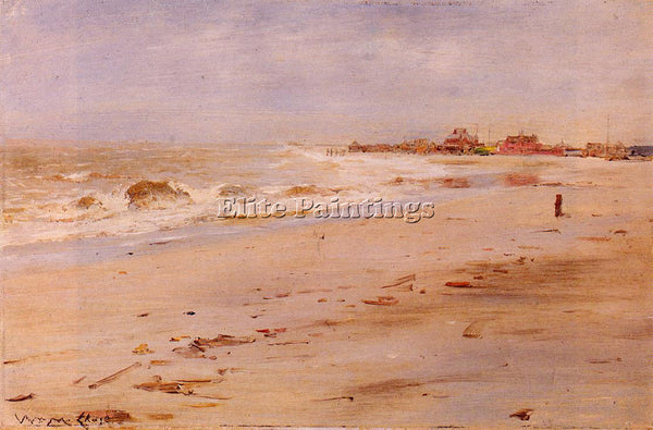 WILLIAM MERRITT CHASE COASTAL VIEW ARTIST PAINTING REPRODUCTION HANDMADE OIL ART