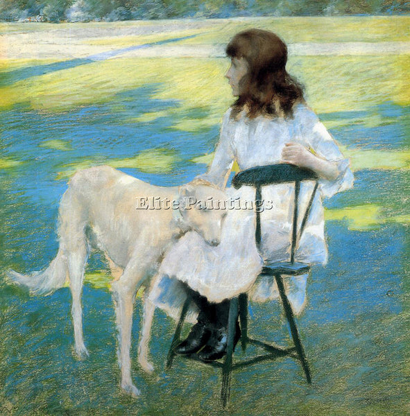 WILLIAM MERRITT CHASE GOOD FRIENDS ARTIST PAINTING REPRODUCTION HANDMADE OIL ART