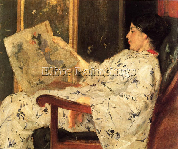 WILLIAM MERRITT CHASE JAPANESE PRINT C1888 ARTIST PAINTING REPRODUCTION HANDMADE