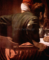 CARAVAGGIO CHRIST IN EMMAUS DETAIL DISCIPLES OF CHRIST 1  ARTIST PAINTING CANVAS