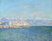 CLAUDE MONET ANTIBES AFTERNOON EFFECT 1888 ARTIST PAINTING REPRODUCTION HANDMADE