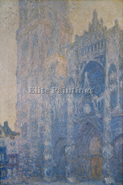 CLAUDE MONET THE PORTAL AND THE TOUR D ALBANE MORNING EFFECT 1893 1894 PAINTING