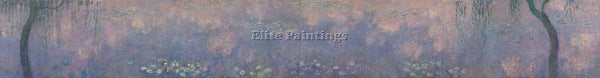 CLAUDE MONET WATER LILIES 1914 1926 5 ARTIST PAINTING REPRODUCTION HANDMADE OIL