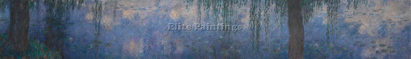 CLAUDE MONET WATER LILIES 1914 1926 6 ARTIST PAINTING REPRODUCTION HANDMADE OIL