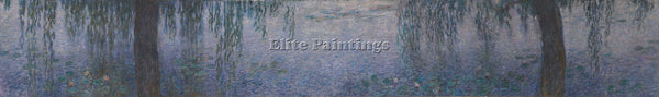 CLAUDE MONET WATER LILIES 1914 1926 7 ARTIST PAINTING REPRODUCTION HANDMADE OIL