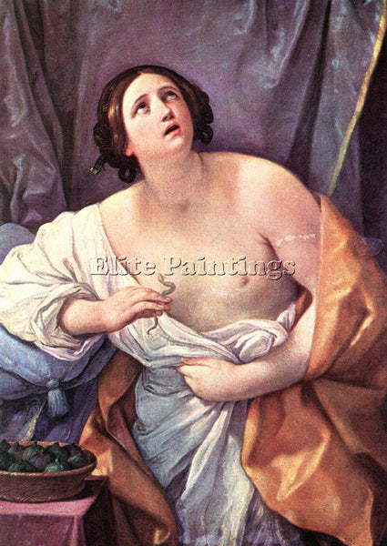 GUIDO RENI CLEOPATRA ARTIST PAINTING REPRODUCTION HANDMADE OIL CANVAS REPRO WALL