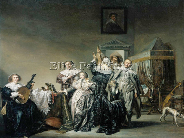PIETER CODDE CODDE 33COMPANY ARTIST PAINTING REPRODUCTION HANDMADE CANVAS REPRO