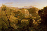 THOMAS COLE THE VALE AND TEMPLE OF SEGESTA SICILY ARTIST PAINTING REPRODUCTION