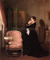 TOULMOUCHE AUGUSTE CONSOLATION ARTIST PAINTING REPRODUCTION HANDMADE OIL CANVAS