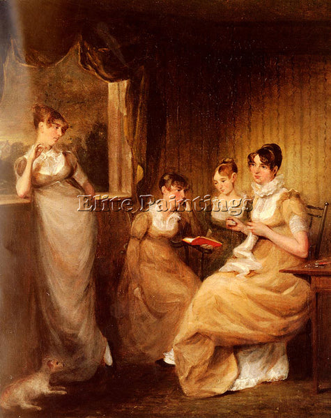 JOHN CONSTABLE LADIES FROM THE FAMILY OF MR WILLIAM MASON OF COLCHESTER PAINTING