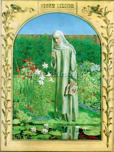 BRITISH CONVENT THOUGHTS ARTIST PAINTING REPRODUCTION HANDMADE CANVAS REPRO WALL