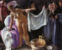 LOVIS CORINTH WITCHES ARTIST PAINTING REPRODUCTION HANDMADE OIL CANVAS REPRO ART