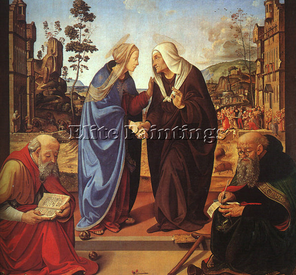 ITALIAN COSIMO PIERO DI ITALIAN APPROX 1462 1521 2 ARTIST PAINTING REPRODUCTION