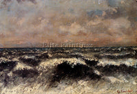 GUSTAVE COURBET MARINE 1 ARTIST PAINTING REPRODUCTION HANDMADE CANVAS REPRO WALL