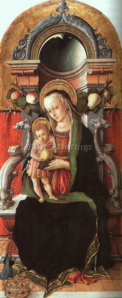 ITALIAN CRIVELLI CARLO ITALIAN APPROX 1430 1495 ARTIST PAINTING REPRODUCTION OIL