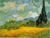 VAN GOGH CYPRESSES 1 ARTIST PAINTING REPRODUCTION HANDMADE OIL CANVAS REPRO WALL