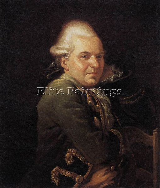 JACQUES-LOUIS DAVID PORTRAIT OF FRANCOIS BURON ARTIST PAINTING REPRODUCTION OIL