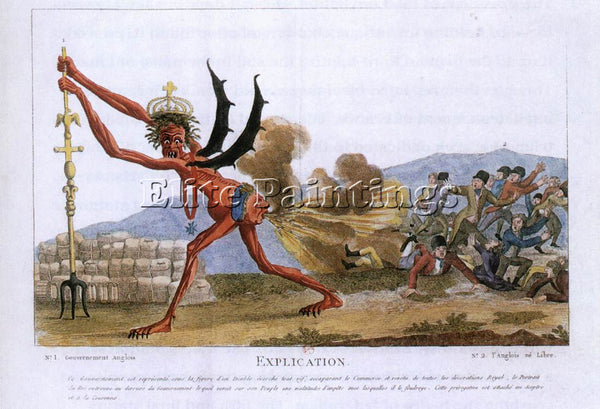 JACQUES-LOUIS DAVID THE ENGLISH GOVERNMENT ARTIST PAINTING REPRODUCTION HANDMADE