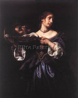 CARLO DOLCI SALOME WITH THE HEAD OF ST JOHN THE BAPTIST ARTIST PAINTING HANDMADE