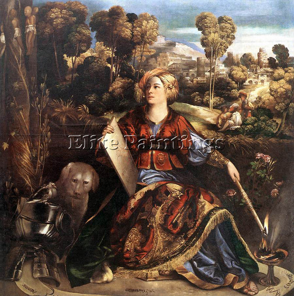 DOSSO DOSSI CIRCE OR MELISSA ARTIST PAINTING REPRODUCTION HANDMADE CANVAS REPRO
