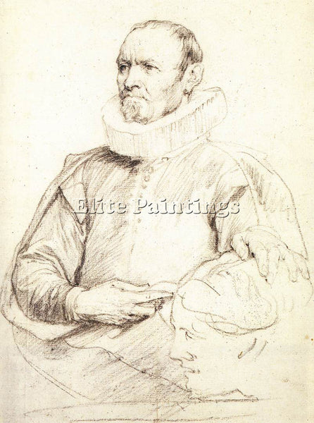 SIR ANTONY VAN DYCK NICOLAAS ROCKOX ARTIST PAINTING REPRODUCTION HANDMADE OIL