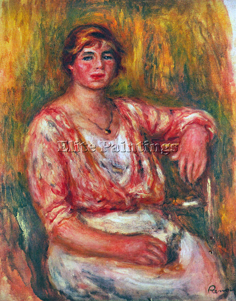 RENOIR DAIRYMAID ARTIST PAINTING REPRODUCTION HANDMADE OIL CANVAS REPRO WALL ART