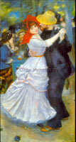 RENOIR DANCE AT BOUGIVAL ARTIST PAINTING REPRODUCTION HANDMADE CANVAS REPRO WALL