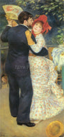 PIERRE AUGUSTE RENOIR DANCE IN THE COUNTRY ARTIST PAINTING REPRODUCTION HANDMADE