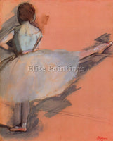 DEGAS DANCER AT THE BAR 1 ARTIST PAINTING REPRODUCTION HANDMADE OIL CANVAS REPRO