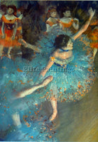 DEGAS DANCER 4 ARTIST PAINTING REPRODUCTION HANDMADE OIL CANVAS REPRO WALL  DECO
