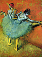 DEGAS DANCERS AT THE BAR 1 ARTIST PAINTING REPRODUCTION HANDMADE OIL CANVAS DECO