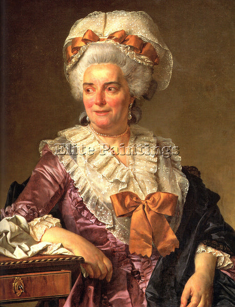 JACQUES-LOUIS DAVID PORTRAIT OF GENEVIEVE JACQUELINE PECOUL ARTIST PAINTING OIL