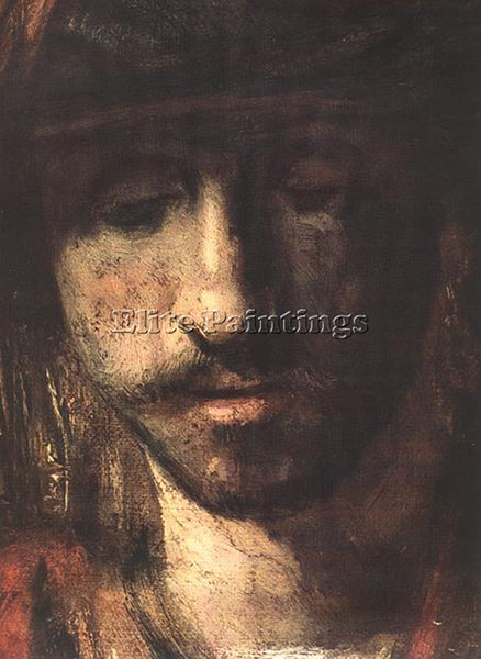 REMBRANDT DAVID AND URIAH DETAIL ARTIST PAINTING REPRODUCTION HANDMADE OIL REPRO
