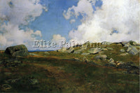 JOSEPH R. DECAMP A MURKY DAY ARTIST PAINTING REPRODUCTION HANDMADE CANVAS REPRO