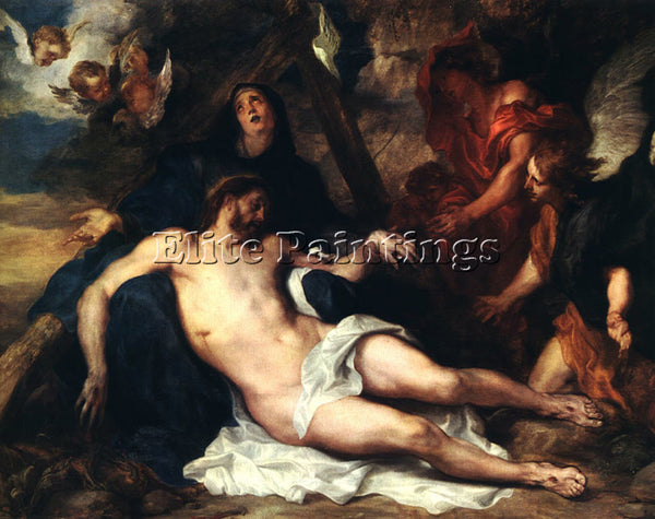 SIR ANTONY VAN DYCK DEPOSITION ARTIST PAINTING REPRODUCTION HANDMADE OIL CANVAS