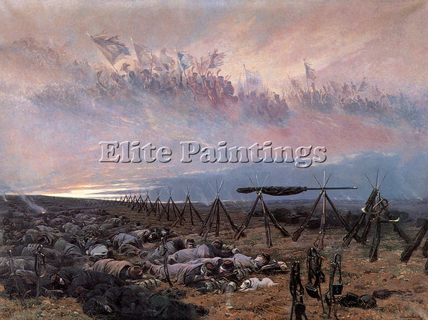 JEAN BAPTISTE EDOUARD DETAILLE DETAILLE THE DREAM ARTIST PAINTING REPRODUCTION