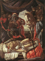 SANDRO BOTTICELLI DISCOVERY OF MURDER HOLOPHERNES ARTIST PAINTING REPRODUCTION
