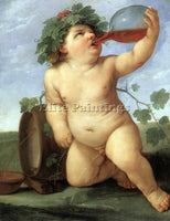 GUIDO RENI DRINKING BACCHUS 1 ARTIST PAINTING REPRODUCTION HANDMADE CANVAS REPRO
