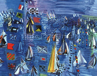 FRENCH DUFY RAOUL FRENCH 1877 1953 1 ARTIST PAINTING REPRODUCTION HANDMADE OIL