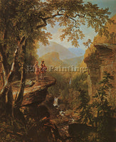 AMERICAN DURAND ASHER BROWN AMERICAN 1796 1886 2 ARTIST PAINTING HANDMADE CANVAS - Oil Paintings Gallery Repro